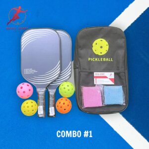 combo vợt pickleball đủ tiêu chuẩn lên sân cho người mới
