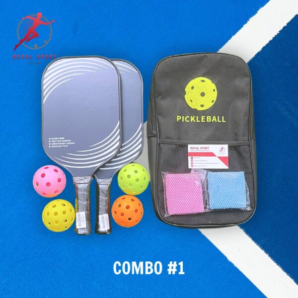 combo vợt pickleball đủ tiêu chuẩn lên sân cho người mới