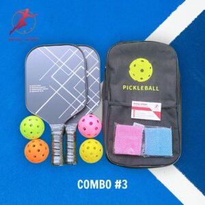 combo vợt pickleball đủ tiêu chuẩn lên sân cho người mới