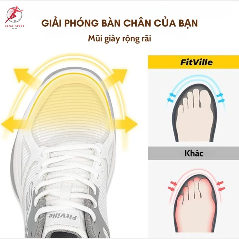 Giày Pickleball Nam Cao Cấp GPM1-3-M 5 cau-truc-giay-gpm1-3-m-ho-tro-vom-chan-va-giam-dau-hieu-qua