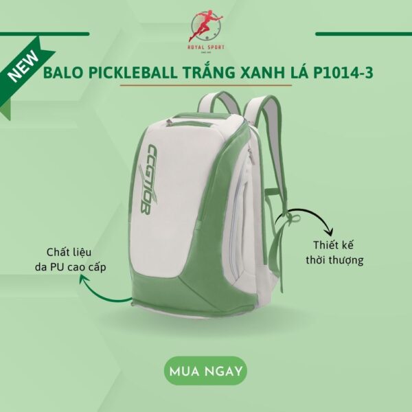 balo đựng vợt pickleball da PU cao cấp PVN1014-3