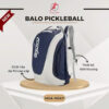 balo đựng vợt pickleball da PU cao cấp PVN1014-2