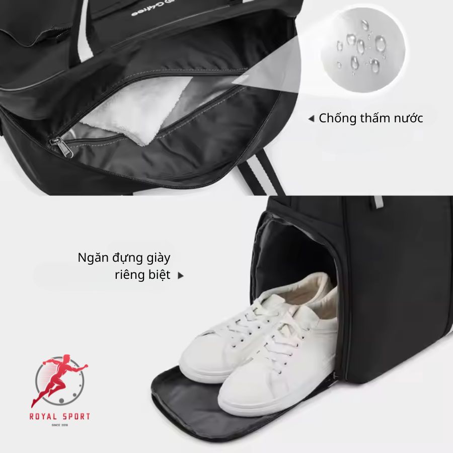ngăn để giày riêng của Túi đựng vợt pickleball có ngăn để giày riêng PB03HG