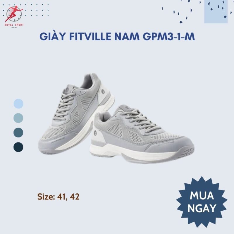 Giày Fitville nam cao cấp GPM3-1-M 8 giay-fitville-nam-gpm3-1-m-mang-den-su-thoai-mai-cho-đoi-chan-cua-ban