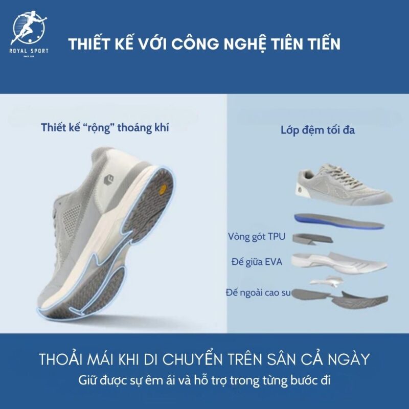 Giày Fitville nam cao cấp GPM3-1-M 10 cong-nghe-tien-tien-giup-giay-fitville-gpm3-1-m-co-su-thoai-mai-khi-di-chuyen-trong-thoi-gian-dai