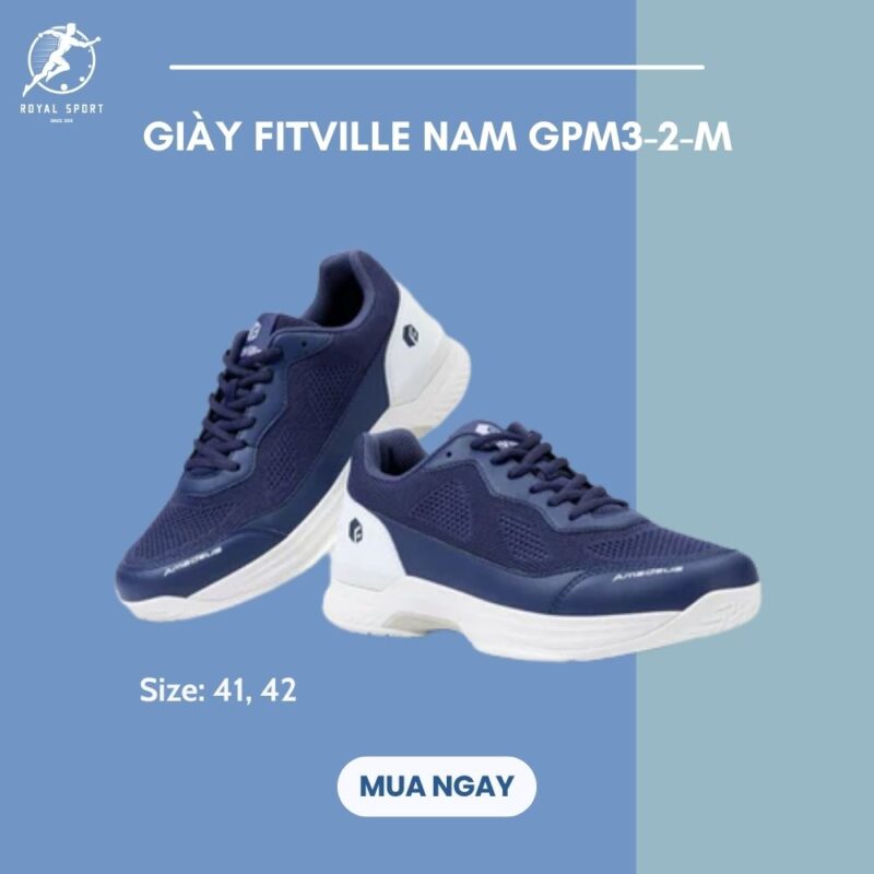 Giày Fitville nam cao cấp GPM3-2-M 10 giay-fitville-nam-gpm3-2-m-mang-den-su-tre-trung-va-nang-dong