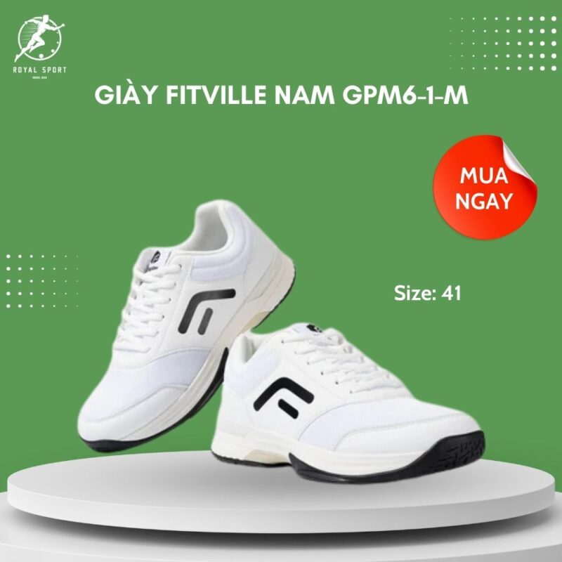 Giày Fitville nam cao cấp GPM6-1-M 10 giay-fitville-nam-gpm6-1-m-mang-lai-tu-tin-tren-san-pickleball