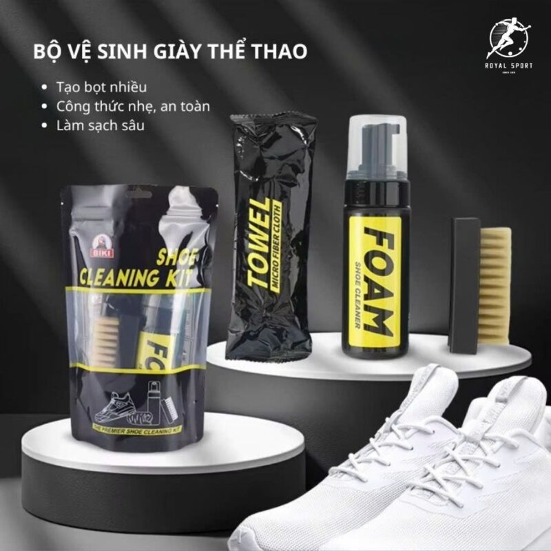 Bộ Vệ Sinh Giày Thể Thao Cao Cấp (Dạng Túi) - HGPK-5 6 bo-binh-xit-giay-the-thao