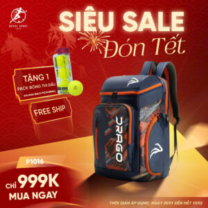 balo pickleball cao cap drago p1016 2