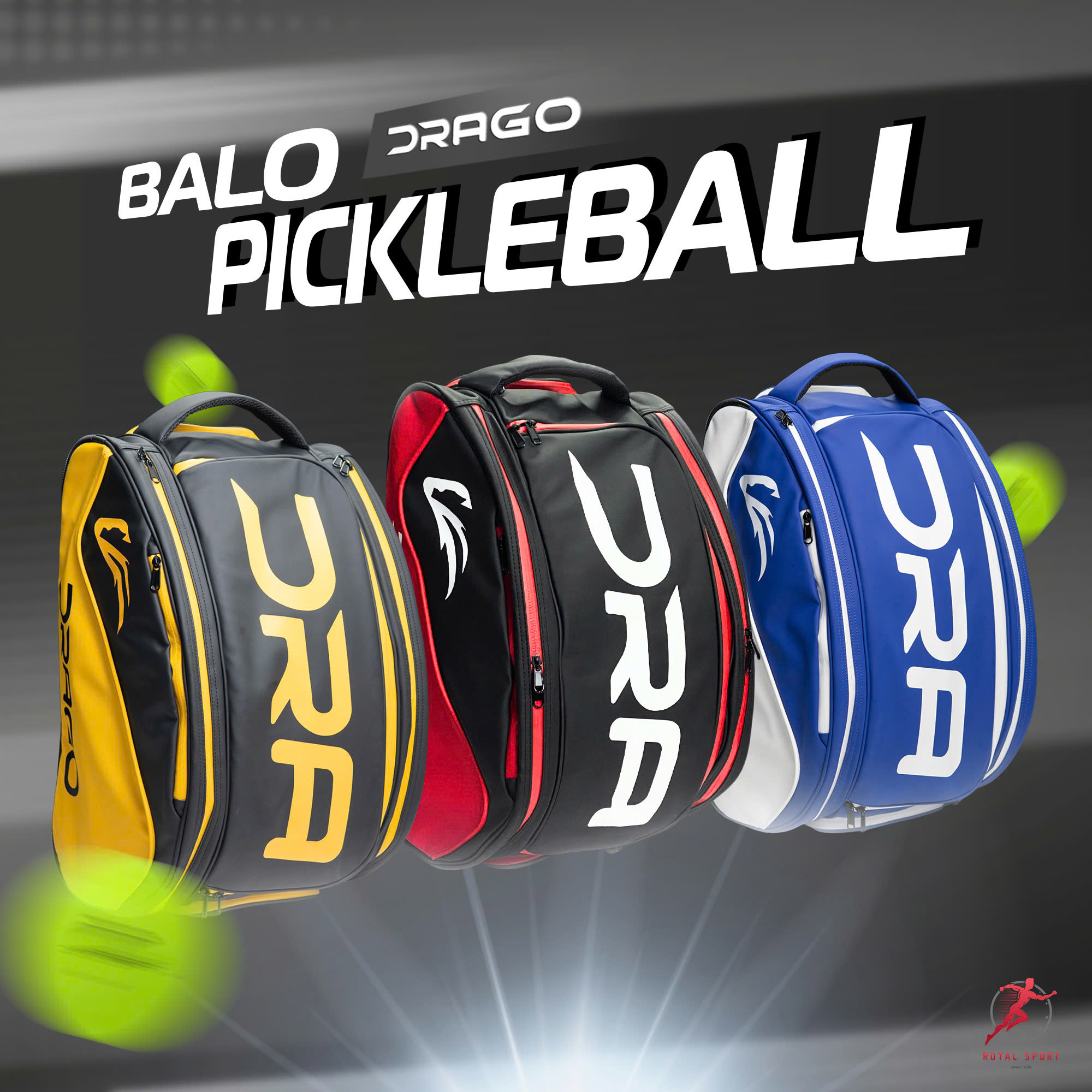 Balo Pickleball Drago P1017 4 Balo Pickleball Drago p1017
